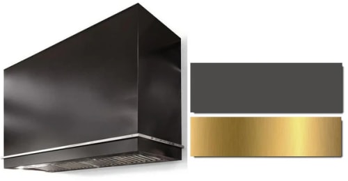 AGA Loge Series SoHo Collection AH4854LGESLTBB - LOGE 48 Inch Wall Mount Range Hood in Front View