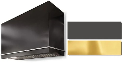 AGA Loge Series SoHo Collection AH4854LGESLTPB - LOGE 48 Inch Wall Mount Range Hood in Front View