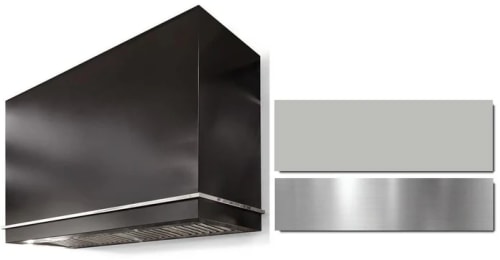 AGA Loge Series Classic Color Collection AH4854LGESSBN - LOGE 48 Inch Wall Mount Range Hood in Front View