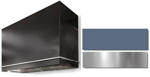 AGA Loge Series SoHo Collection AH4854LGESTBBN - LOGE 48 Inch Wall Mount Range Hood in Front View