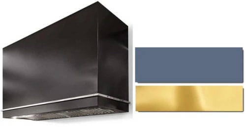 AGA Loge Series SoHo Collection AH4854LGESTBPB - LOGE 48 Inch Wall Mount Range Hood in Front View