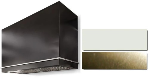 AGA Loge Series Classic Color Collection AH4854LGEWHTAB - LOGE 48 Inch Wall Mount Range Hood in Front View