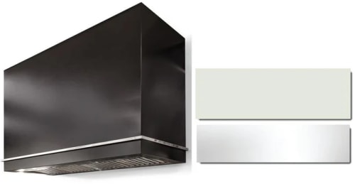 AGA Loge Series Classic Color Collection AH4854LGEWHTPC - LOGE 48 Inch Wall Mount Range Hood in Front View
