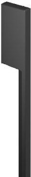 Fisher & Paykel AHM1RD3684AB - Minimal Rectangular Black Handle Kit for 36" French Door Refrigerator