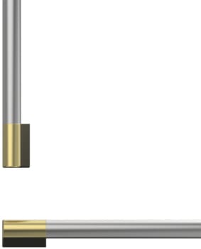 Fisher & Paykel AHP3RD3084WBA - Professional Round Flush Handle Kit for Integrated Refrigerator Freezer, 30"