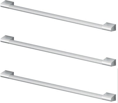 Fisher & Paykel AHP3RD3684A - Professional Round Flush Handle Kit for 36" French Door Refrigerator