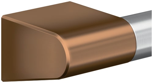 Fisher & Paykel AHP3RD3684ADC - Professional Round Flush Handle Kit with Dark Copper Off-Stands for 36" French Door Refrigerator