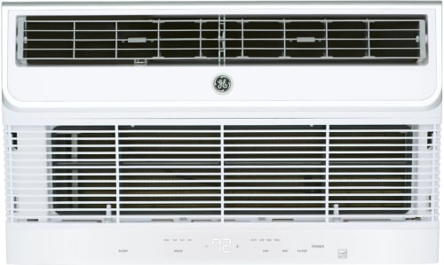 GE AJCM12DWJ - Built-In High Mount Thru the Wall Smart Air Conditioner with 3-Speed Fan in Front View