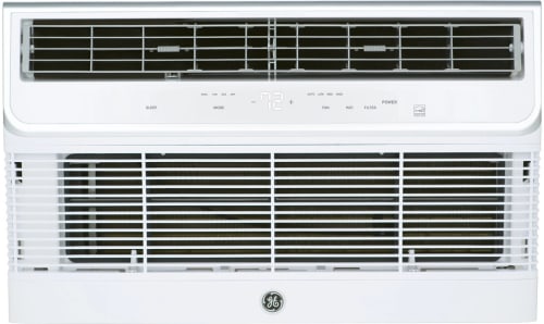 GE AJCQ06LWJ - 6,100 BTU Thru the Wall Smart Air Conditioner with 3-Speed Fan in Front View