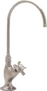 Rohl Country Kitchen Collection AKIT1635LMIB2 - Satin Nickel (5-Spoke Cross-Handle Shown)