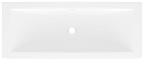 Rohl Rossendale DUROS91IO - 15 Inch Undermount Lavatory Sink with Drain Hole Center