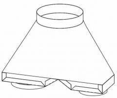 Hestan AKVT8812 - Transition Ventilation