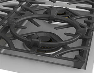 Hestan AKWR - Wok Ring / Accommodates Rangetops and Gas Cooktops