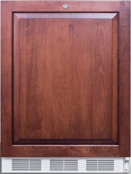 AccuCold CT66LWBIIFADA - 24 Inch Built-In Compact Refrigerator Shown with Panels (Sold Separately)