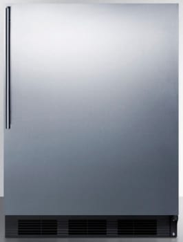 AccuCold AL752BKSSHV - Stainless Door with Vertical Thin Handle