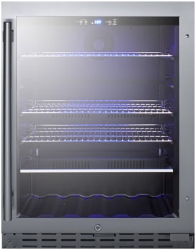Summit ALBV2466 24 Inch Built-In Commercial Beverage Center with