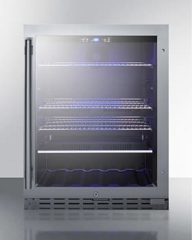 Summit ALBV2466CSS - 24 Inch Built-In Commercial Beverage Center