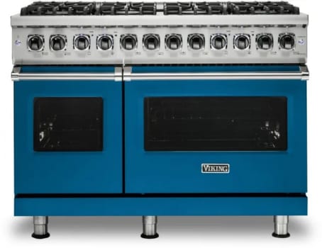 Viking VDR5488BABLP 48 Inch Dual Fuel Range with TruConvec