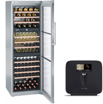 Liebherr Alwchu 2 Piece Wine Cabinet And Automatic Wine Cooler