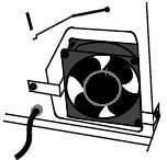 Amana PDK4E - Power Door Kit Fresh Air Vent 265 Volt