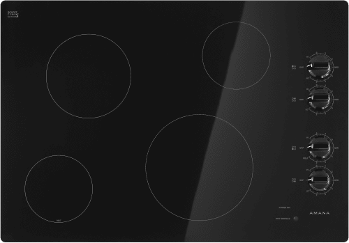 Amana AEC6540KFB - 4-Burner Electric Cooktop from Amana