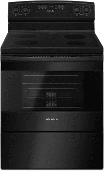 Amana AER6303MFB - Electric Range in Black from Amana