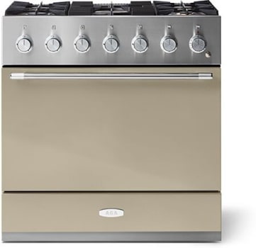 AGA Mercury SoHo Collection AMC36DFFWN - 36 Inch Freestanding Dual Fuel Range with 5 Sealed Burners in Front View
