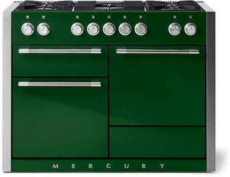 AGA Mercury Classic Color Collection AMC48DFCWG - 48 Inch Freestanding Dual Fuel Range with 5 Sealed Burners in Front View