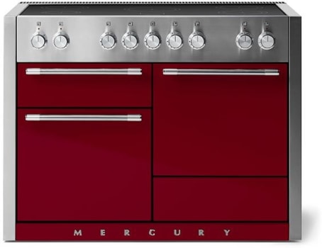 AGA Mercury SoHo Collection AMC48INCNB - 48 Inch Freestanding Induction Range with 5 Elements in Front View