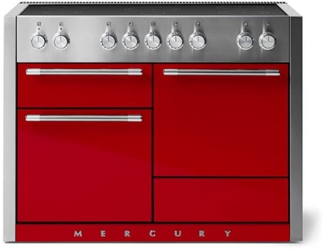 AGA Mercury SoHo Collection AMC48INPCR - 48 Inch Freestanding Induction Range with 5 Elements in Front View