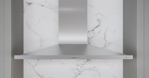 Zephyr ZANM90CS 36 Inch Wall Mount Chimney Hood with Titanium