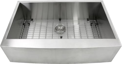 Nantucket Sinks Pro Series APRON33201016 - 33 Inch Farmhouse Apron Sink with 10 Inch Bowl Depth