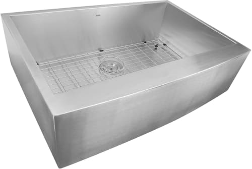 Nantucket Sinks APRON33201016 33 Inch Farmhouse Apron Sink with 10 Inch ...