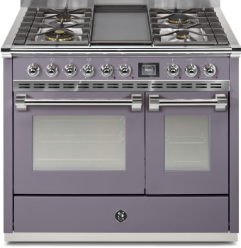 Steel Cucine Ascot Series AQY10SF4TAAC - 40 Inch Freestanding Dual Fuel Range