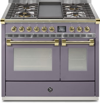Steel Cucine Ascot Series AQY10SF4TAAO - 40 Inch Freestanding Dual Fuel Range
