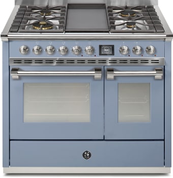 Steel Cucine Ascot Series AQY10SF4TCEN - 40 Inch Freestanding Dual Fuel Range