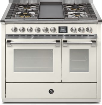Steel Cucine Ascot Series AQY10SF4TNAN - 40 Inch Freestanding Dual Fuel Range