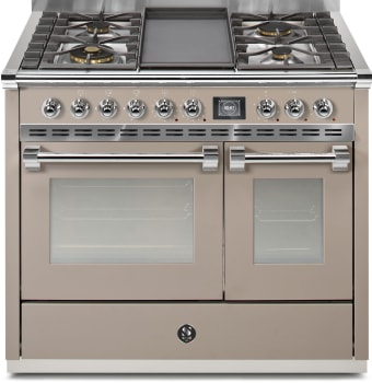 Steel Cucine Ascot Series AQY10SF4TSAC - 40 Inch Freestanding Dual Fuel Range