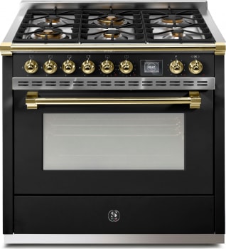 Steel Cucine Ascot Series AQY9M6WBAO - 36 Inch Freestanding Gas Range