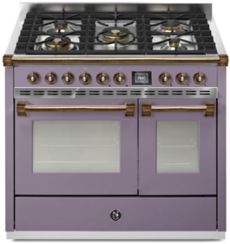 Steel Cucine Ascot Series AQY10SF4MAAB - 40 Inch Freestanding Dual Fuel Range
