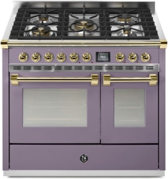 Steel Cucine Ascot Series AQY10SF4MAAO - 40 Inch Freestanding Dual Fuel Range