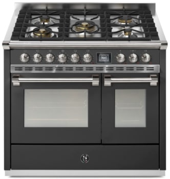 Steel Cucine Ascot Series AQY10SF4MANN - 40 Inch Freestanding Dual Fuel Range