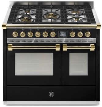 Steel Cucine Ascot Series AQY10SF4MBAO - 40 Inch Freestanding Dual Fuel Range