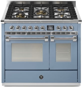 Steel Cucine Ascot Series AQY10SF4MCEC - 40 Inch Freestanding Dual Fuel Range