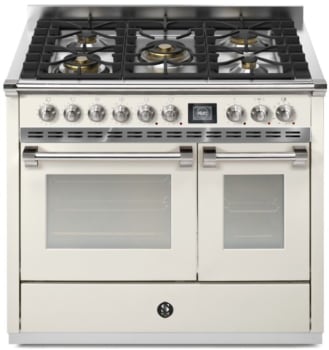 Steel Cucine Ascot Series AQY10SF4MNAN - 40 Inch Freestanding Dual Fuel Range