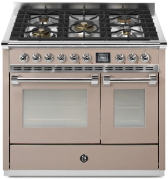 Steel Cucine Ascot Series AQY10SF4MSAC - 40 Inch Freestanding Dual Fuel Range