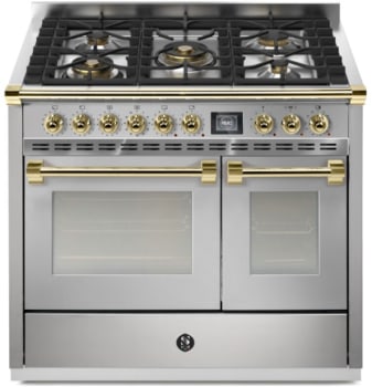 Steel Cucine Ascot Series AQY10SF4MSSO - 40 Inch Freestanding Dual Fuel Range
