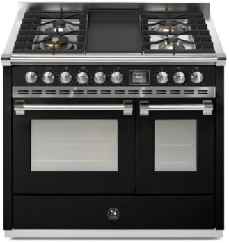 Steel Cucine Ascot Series AQY10SF4TBAN - 40 Inch Freestanding Dual Fuel Range