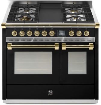 Steel Cucine Ascot Series AQY10SF4TBAO - 40 Inch Freestanding Dual Fuel Range