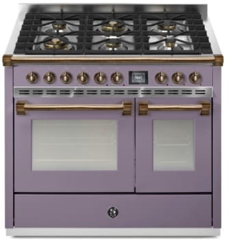 Steel Cucine Ascot Series AQY10SF6WAAB - 40 Inch Freestanding Dual Fuel Range